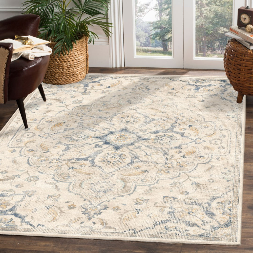 Safavieh Vintage 144 Power Loomed 67.7% Viscose/20.6% Polyester/11.8% Cotton Rug VTG144-7446-24