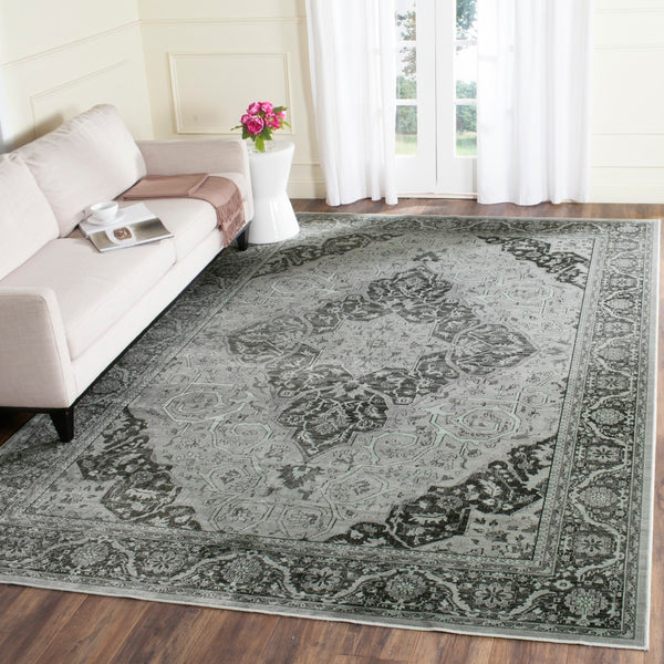 Safavieh Vintage 159 Power Loomed 67.7% Viscose/20.6% Polyester/11.8% Cotton Rug VTG159-110-26