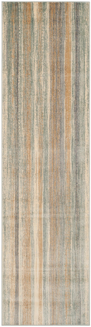 Safavieh Vintage 172 Power Loomed 67.7% Viscose/20.6% Polyester/11.8% Cotton Rug VTG172-2110-28