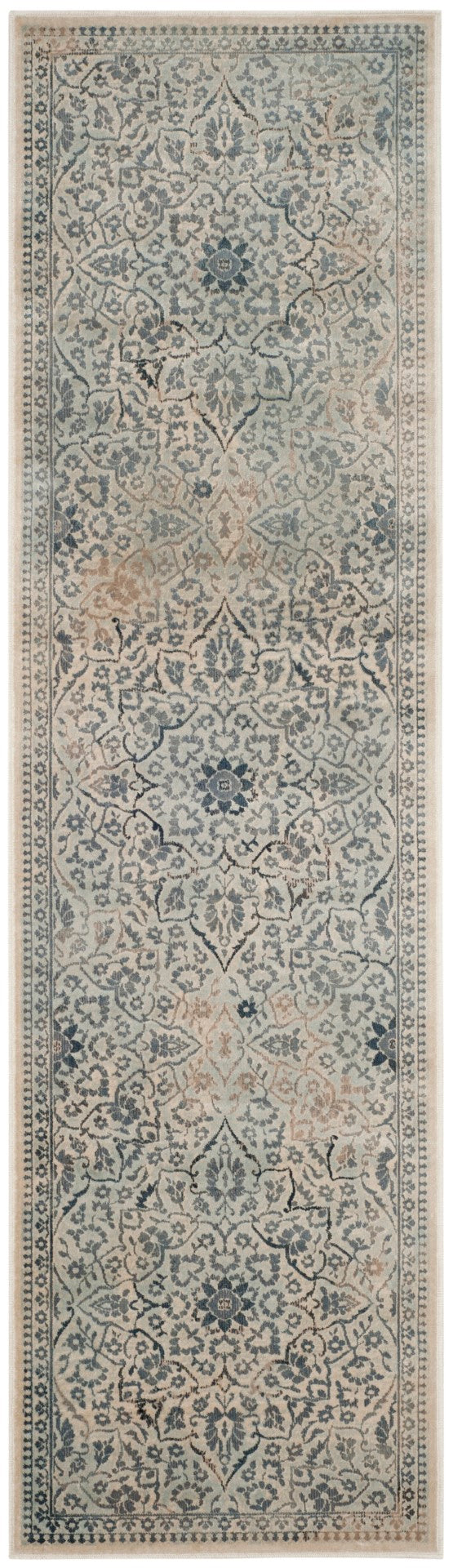 Safavieh Vintage 175 Power Loomed 67.7% Viscose/20.6% Polyester/11.8% Cotton Rug VTG175-7446-28