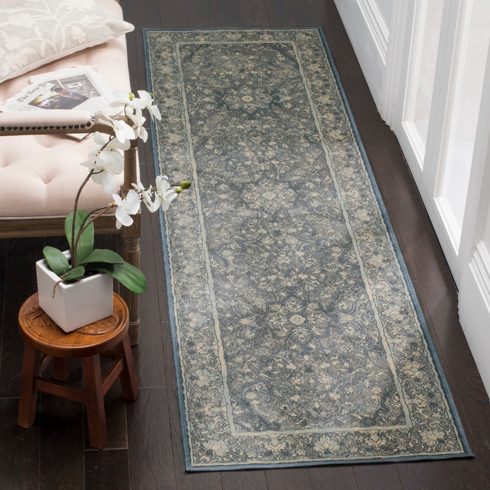 Safavieh Vintage 185 Power Loomed 67.7% Viscose/20.6% Polyester/11.8% Cotton Rug VTG185-7220-28