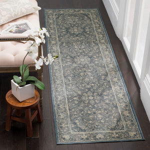 Safavieh Vintage 185 Power Loomed 67.7% Viscose/20.6% Polyester/11.8% Cotton Rug VTG185-7220-28