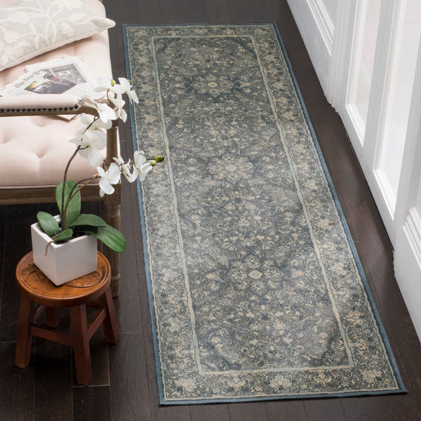 Safavieh Vintage 185 Power Loomed 67.7% Viscose/20.6% Polyester/11.8% Cotton Rug VTG185-7220-28