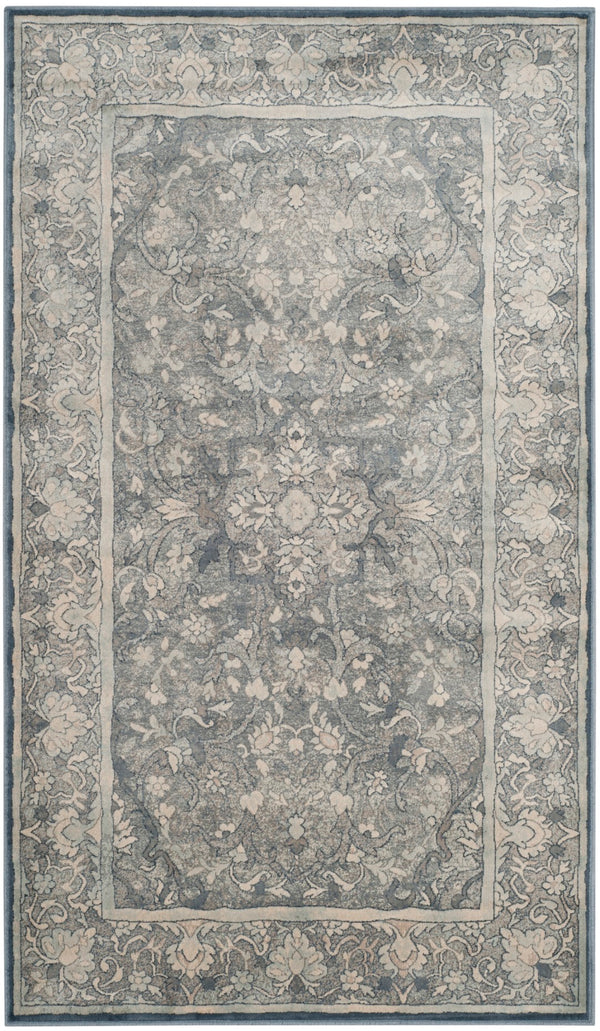 Safavieh Vintage 185 Power Loomed 67.7% Viscose/20.6% Polyester/11.8% Cotton Rug VTG185-7220-3