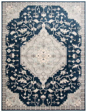 Safavieh Vintage 871 Power Loomed 67.7% Viscose/20.6% Polyester/11.8% Cotton Traditional Rug VTG871-7330-4