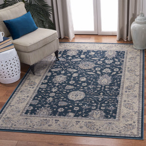 Safavieh Vintage 872 Power Loomed 67.7% Viscose/20.6% Polyester/11.8% Cotton Rug VTG872-7330-4