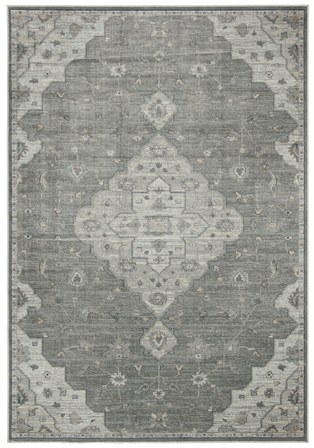 Safavieh Vintage 873 Power Loomed 67.7% Viscose/20.6% Polyester/11.8% Cotton Rug VTG873-7110-4