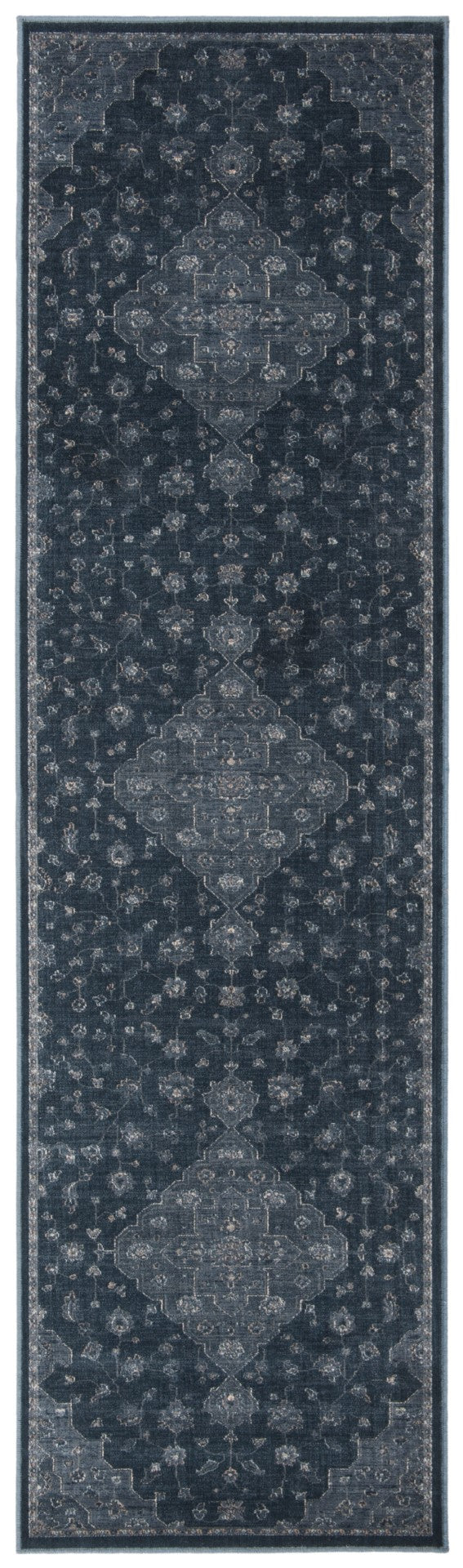 Safavieh Vintage 873 Power Loomed 67.7% Viscose/20.6% Polyester/11.8% Cotton Rug VTG873-7330-4
