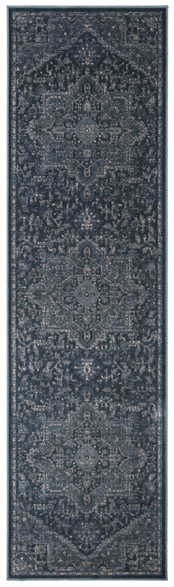 Safavieh Vintage 875 Power Loomed 67.7% Viscose/20.6% Polyester/11.8% Cotton Rug VTG875-7330-4