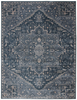 Safavieh Vintage 875 Power Loomed 67.7% Viscose/20.6% Polyester/11.8% Cotton Rug VTG875-7330-4