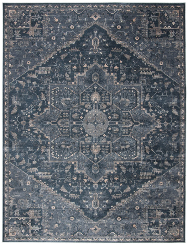 Safavieh Vintage 875 Power Loomed 67.7% Viscose/20.6% Polyester/11.8% Cotton Rug VTG875-7330-4