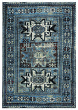 Vintage Hamadan 213 Power Loomed Polypropylene Transitional Rug