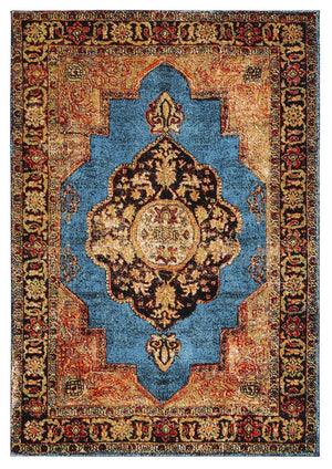 Safavieh Vintage Hamadan 219 Power Loomed Polypropylene Transitional Rug VTH219D-5SQ