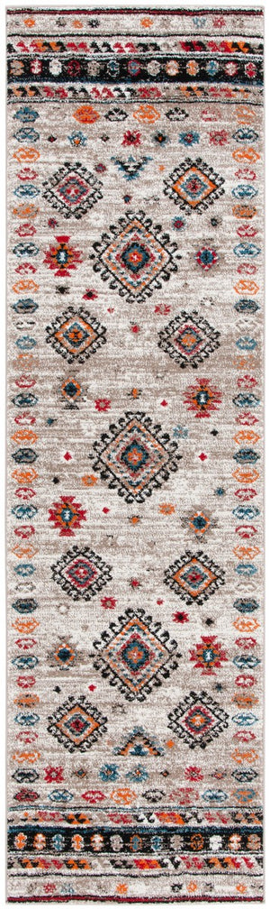 Safavieh Vintage Hamadan 223 Power Loomed Traditional Rug Ivory / Black 9' x 12'