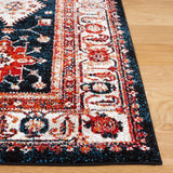 Safavieh Vintage Hamadan 227 Power Loomed Traditional Rug Ivory / Blue 9' x 12'