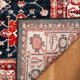 Safavieh Vintage Hamadan 227 Power Loomed Traditional Rug Ivory / Blue 9' x 12'