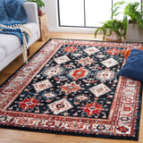 Safavieh Vintage Hamadan 227 Power Loomed Traditional Rug Ivory / Blue 9' x 12'