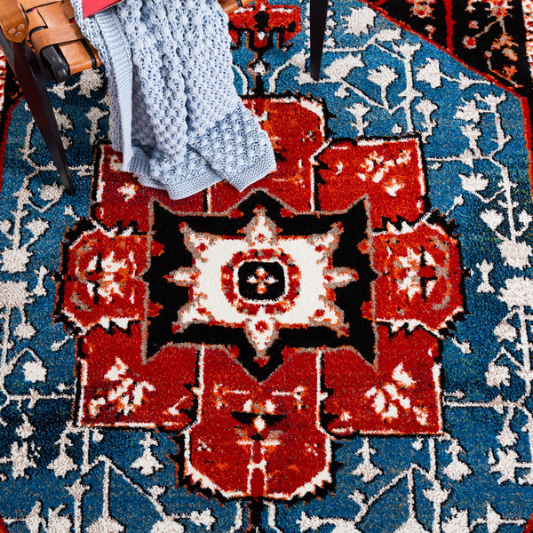 Safavieh Vintage Hamadan 259 Power Loomed Polypropylene Transitional Rug VTH259Q-9