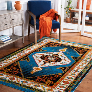 Safavieh Vintage Hamadan 260 Power Loomed Polypropylene Transitional Rug VTH260M-9