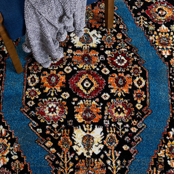 Safavieh Vintage Hamadan 265 Power Loomed Polypropylene Transitional Rug VTH265M-9