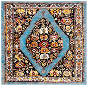 Safavieh Vintage Hamadan 265 Power Loomed Polypropylene Transitional Rug VTH265M-9