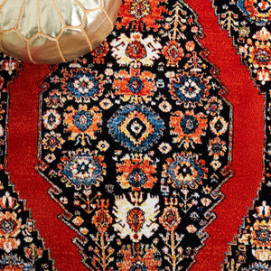 Safavieh Vintage Hamadan 265 Power Loomed Polypropylene Transitional Rug VTH265Q-9