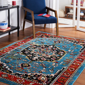 Safavieh Vintage Hamadan 266 Power Loomed Polypropylene Transitional Rug VTH266M-9