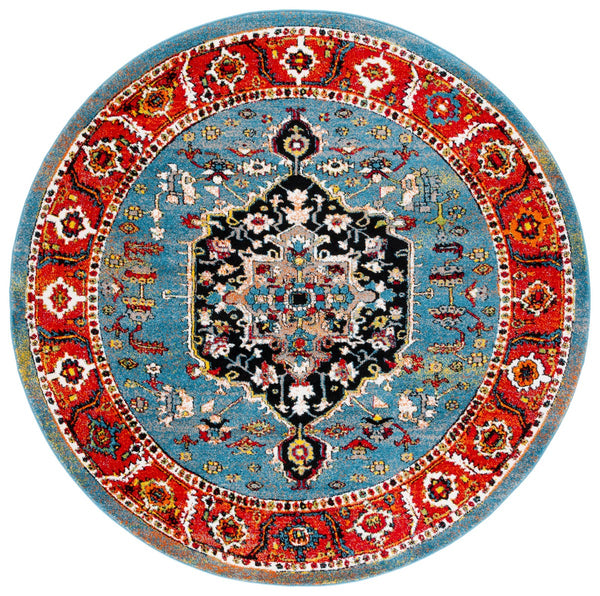 Safavieh Vintage Hamadan 266 Power Loomed Polypropylene Transitional Rug VTH266M-9
