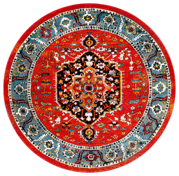 Safavieh Vintage Hamadan 266 Power Loomed Polypropylene Transitional Rug VTH266Q-9