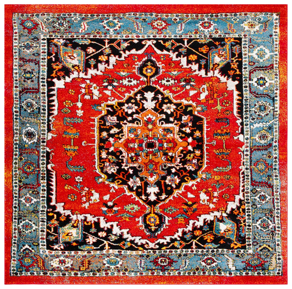 Safavieh Vintage Hamadan 266 Power Loomed Polypropylene Transitional Rug VTH266Q-9