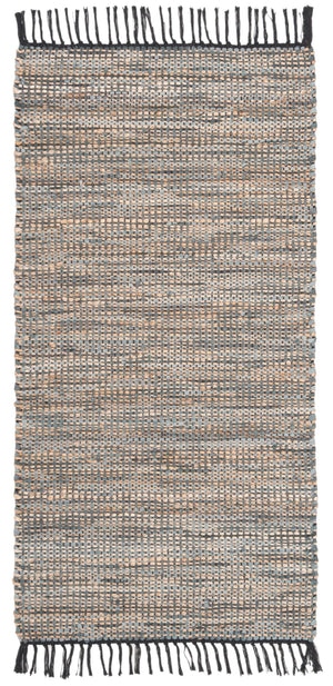 Safavieh Vintage Leather 203 Hand Woven Leather, Jute, And Cotton Rug VTL203F-2