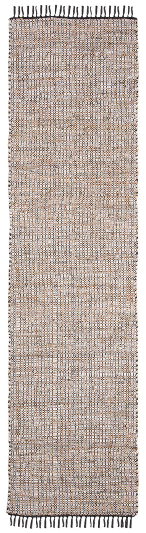 Safavieh Vintage Leather 203 Hand Woven Leather, Jute, And Cotton Rug VTL203G-29