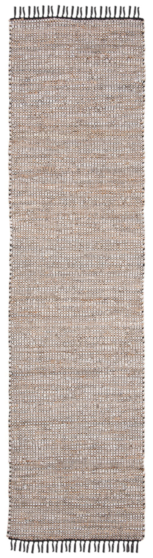 Safavieh Vintage Leather 203 Hand Woven Leather, Jute, And Cotton Rug VTL203G-29