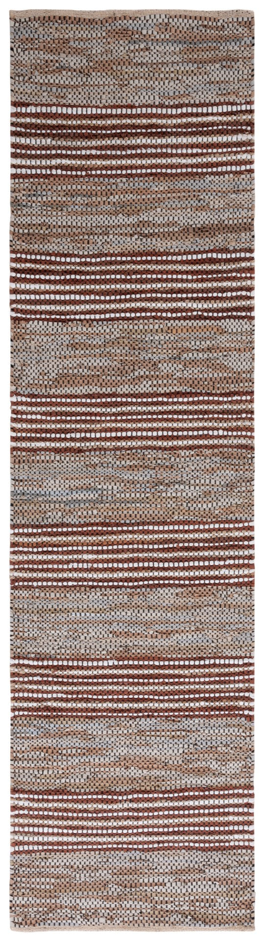 Safavieh Vintage Leather 204 Hand Woven 90% Leather And 10% Jute Rug VTL204B-29