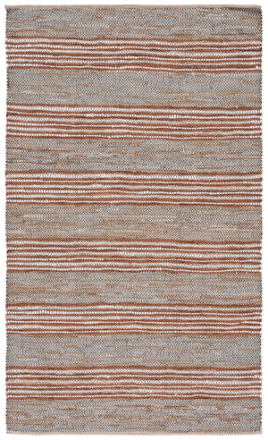 Safavieh Vintage Leather 204 Hand Woven 90% Leather And 10% Jute Rug VTL204B-5