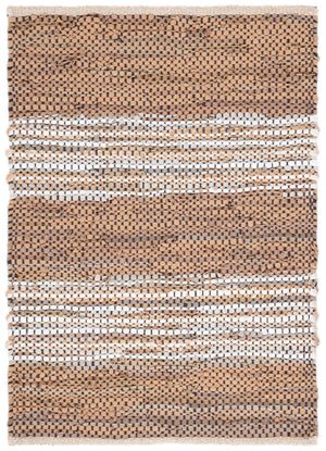 Safavieh Vintage Leather 204 Hand Woven 90% Leather And 10% Jute Rug VTL204T-2