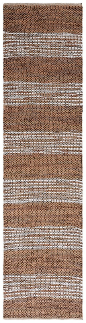 Safavieh Vintage Leather 204 Hand Woven 90% Leather And 10% Jute Rug VTL204T-8