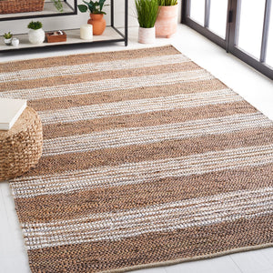 Safavieh Vintage Leather 204 Hand Woven 90% Leather And 10% Jute Rug VTL204T-5