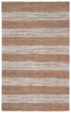 Safavieh Vintage Leather 204 Hand Woven 90% Leather And 10% Jute Rug VTL204T-8