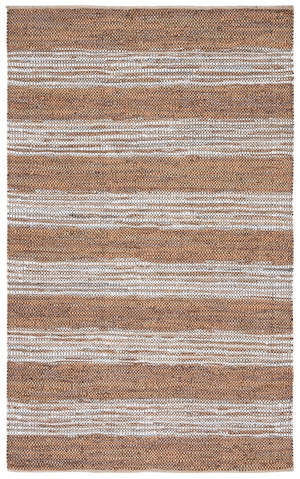 Safavieh Vintage Leather 204 Hand Woven 90% Leather And 10% Jute Rug VTL204T-5