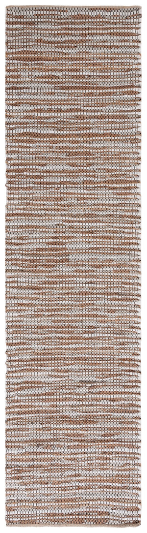 Safavieh Vintage Leather 205 Hand Woven 90% Leather And 10% Jute Rug VTL205B-29