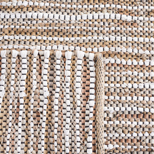 Safavieh Vintage Leather 205 Hand Woven 90% Leather And 10% Jute Rug VTL205B-5