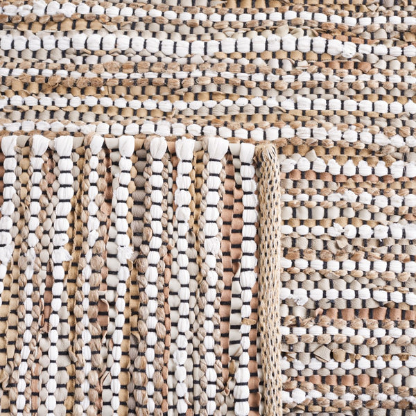 Safavieh Vintage Leather 205 Hand Woven 90% Leather And 10% Jute Rug VTL205B-5