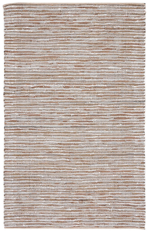 Safavieh Vintage Leather 205 Hand Woven 90% Leather And 10% Jute Rug VTL205B-5