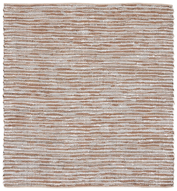 Safavieh Vintage Leather 205 Hand Woven 90% Leather And 10% Jute Rug VTL205B-6SQ