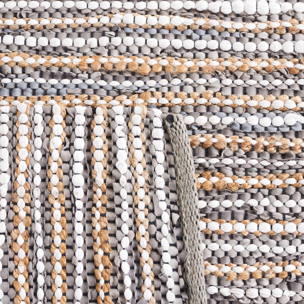 Safavieh Vintage Leather 205 Hand Woven 90% Leather And 10% Jute Rug VTL205F-5