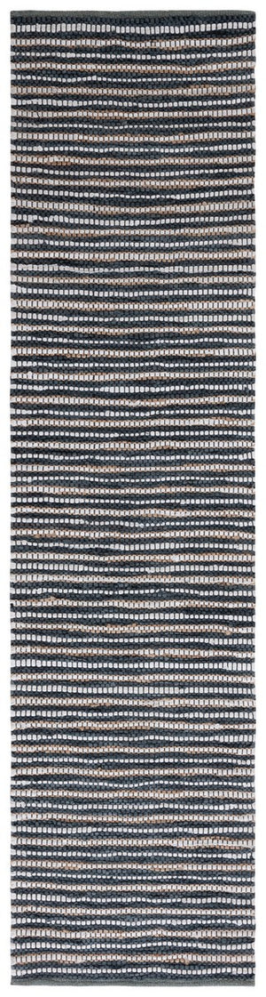 Safavieh Vintage Leather 205 Hand Woven 90% Leather And 10% Jute Rug VTL205G-8