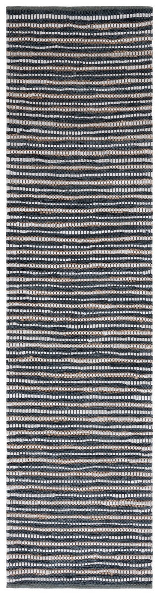 Safavieh Vintage Leather 205 Hand Woven 90% Leather And 10% Jute Rug VTL205G-8