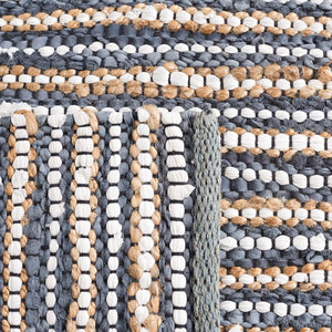 Safavieh Vintage Leather 205 Hand Woven 90% Leather And 10% Jute Rug VTL205G-5