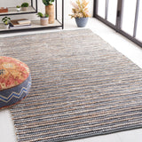 Safavieh Vintage Leather 205 Hand Woven 90% Leather And 10% Jute Rug VTL205G-5